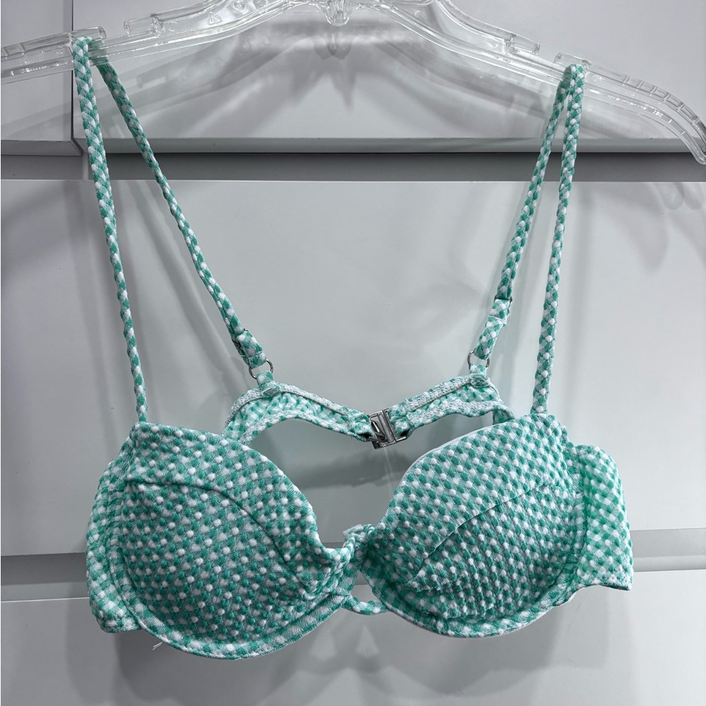 Mint Green vintage look (70’s) Women's bikini